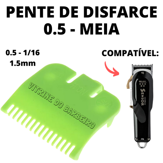 Pente Meia 0.5mm Para Máquina De Corte Profissional