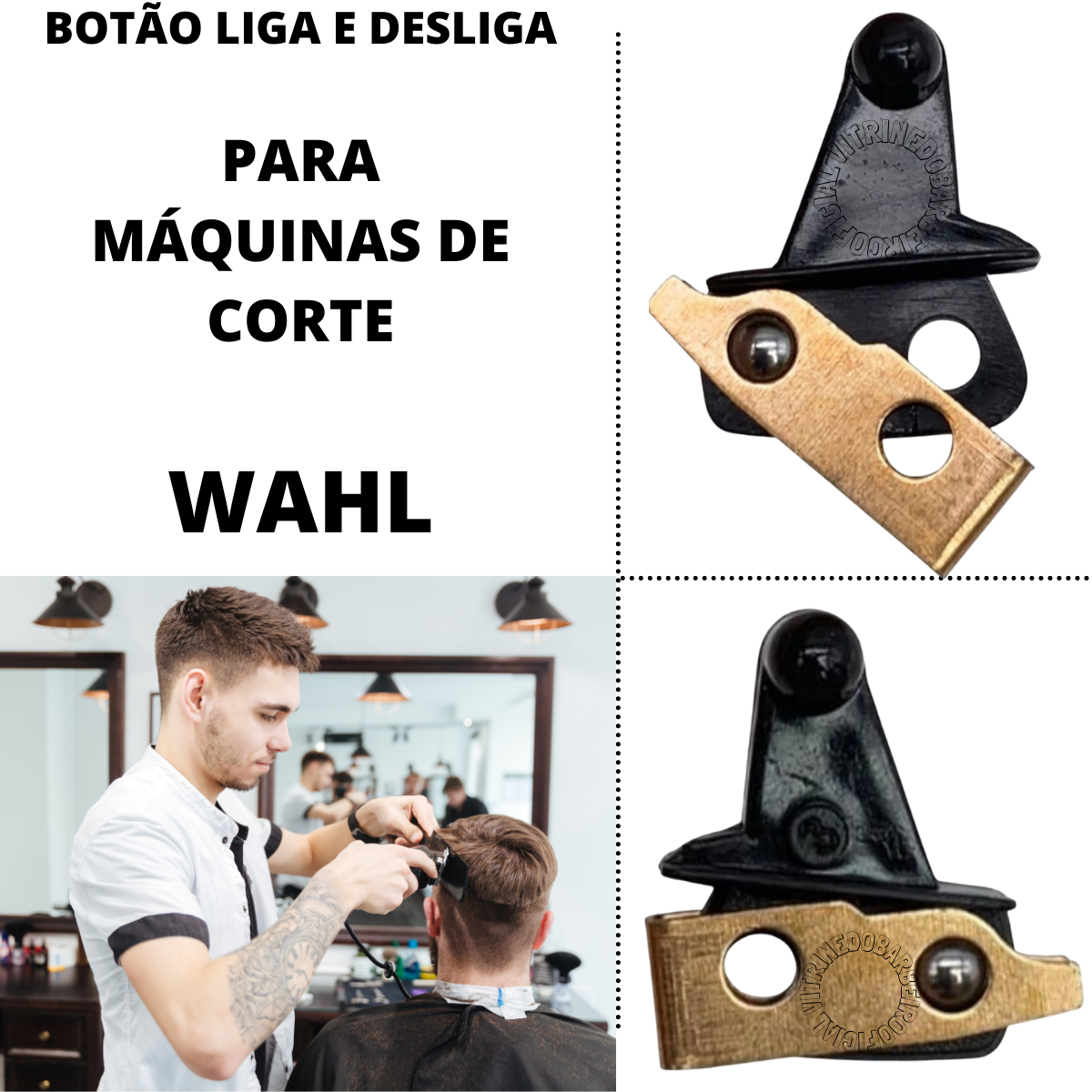 Botão Liga E Desliga Para Máquinas De Corte