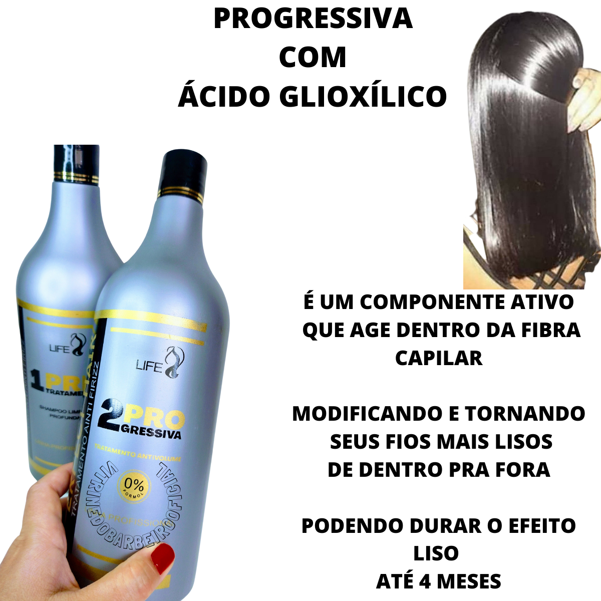 Combo Progressiva Alisa Cabelo O Melhor Produto Perfect Hair