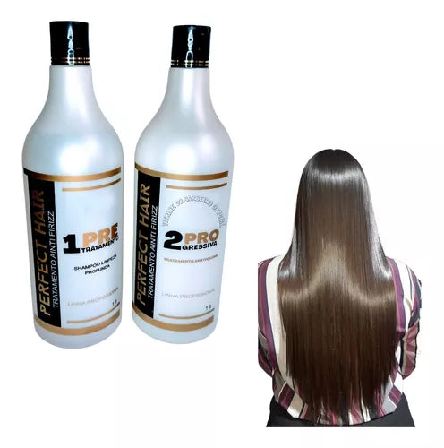 Kit Progressiva Tradicional Profissional Antifrizz