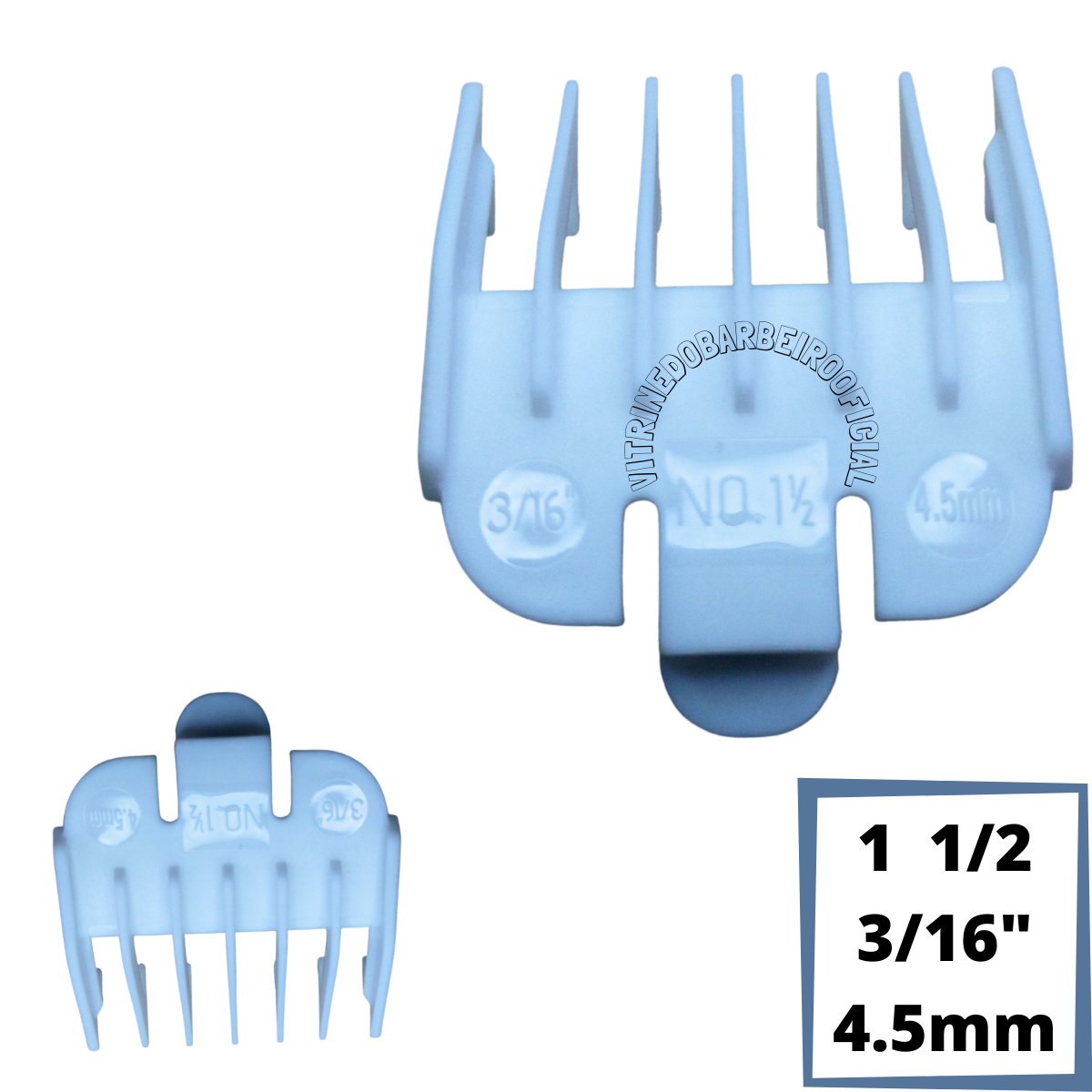 Kit 3 Pentes Disfarce N° 0.5 + N° 1.5 + Pente N° 1 Universal