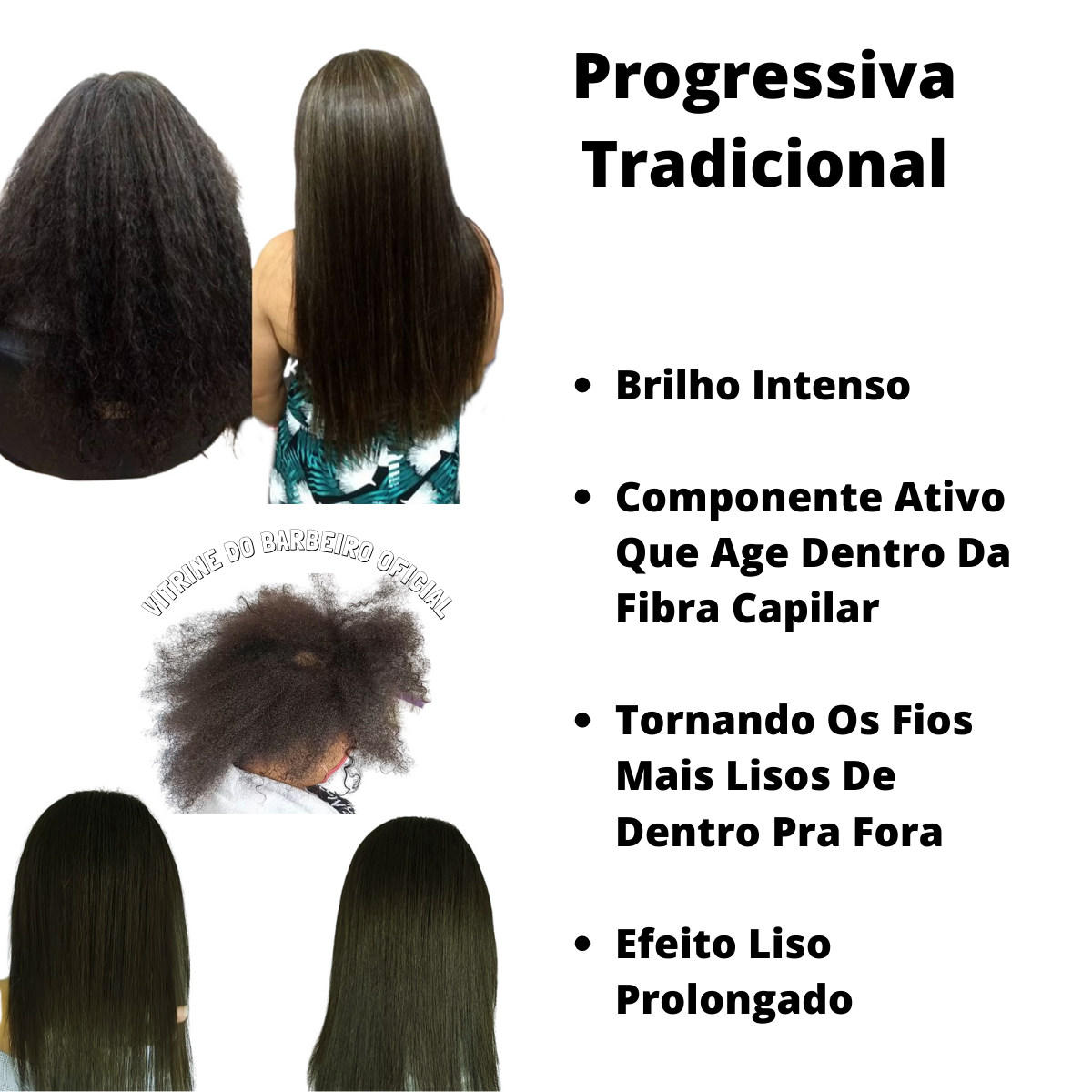 Kit Progressiva Tradicional Profissional Antifrizz